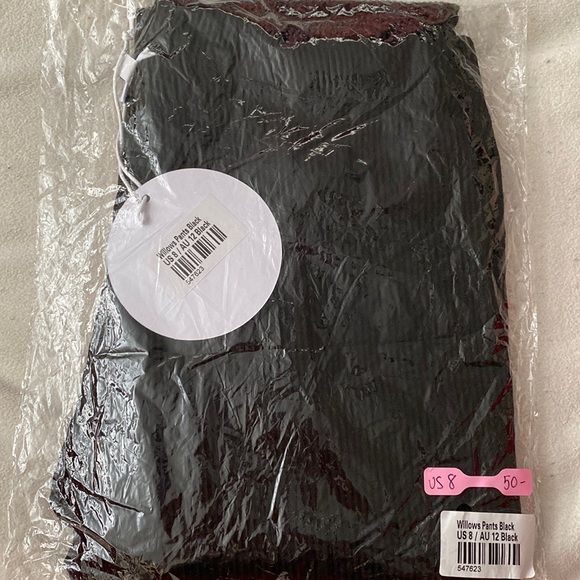 Princess Polly WILLOW PANTS BLACK US 8 - Picture 4 of 6